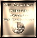 VP Avatar Domain Award: Gold